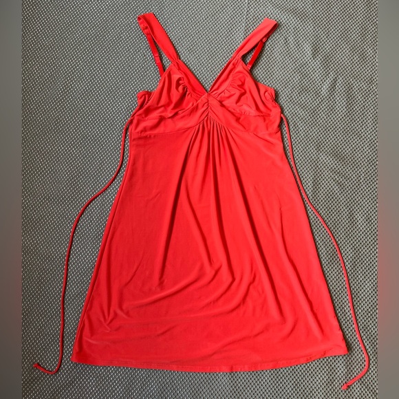 Ambrielle Dresses Orange Slinky Nightgown Poshmark